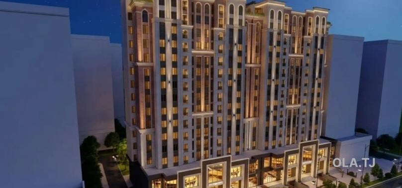 1 комнатная квартира, 13 этаж, 52 м²