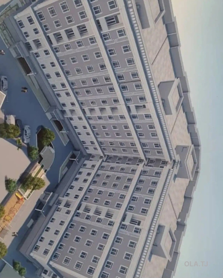 1 комнатная квартира, 10 этаж, 55 м²