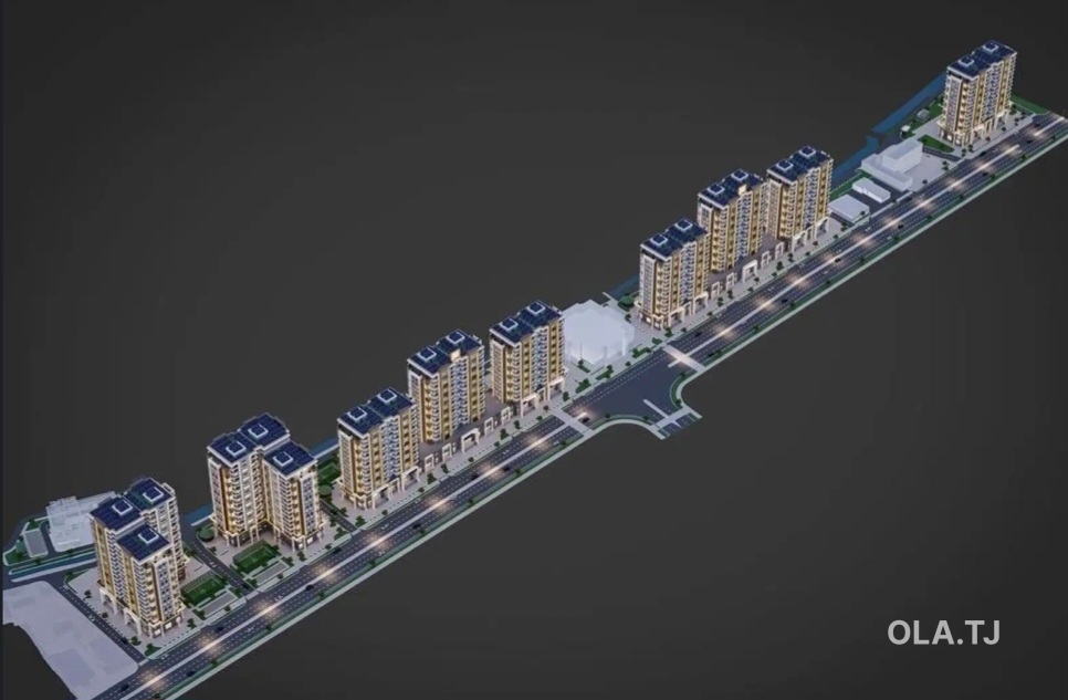1 комнатная квартира, 12 этаж, 50 м²