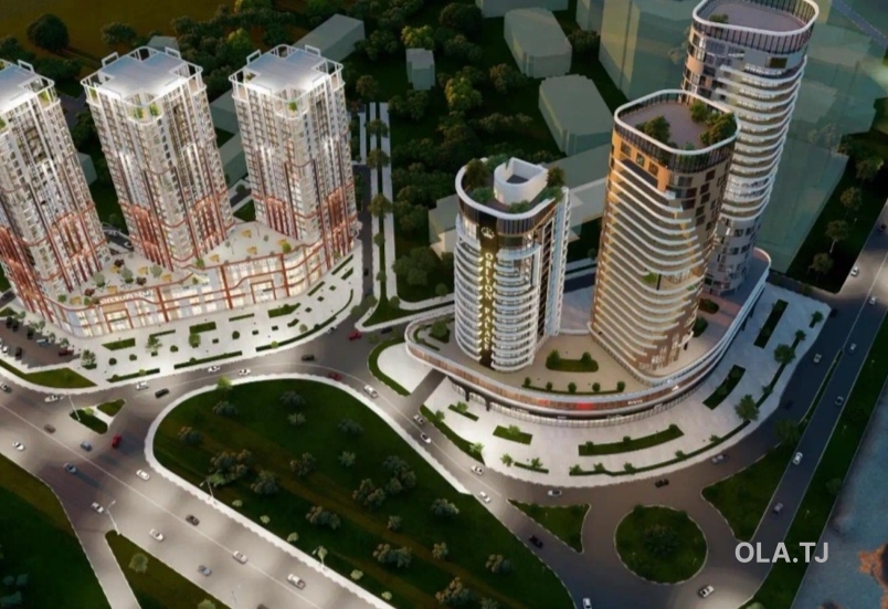 1 комнатная квартира, 16 этаж, 75 м²