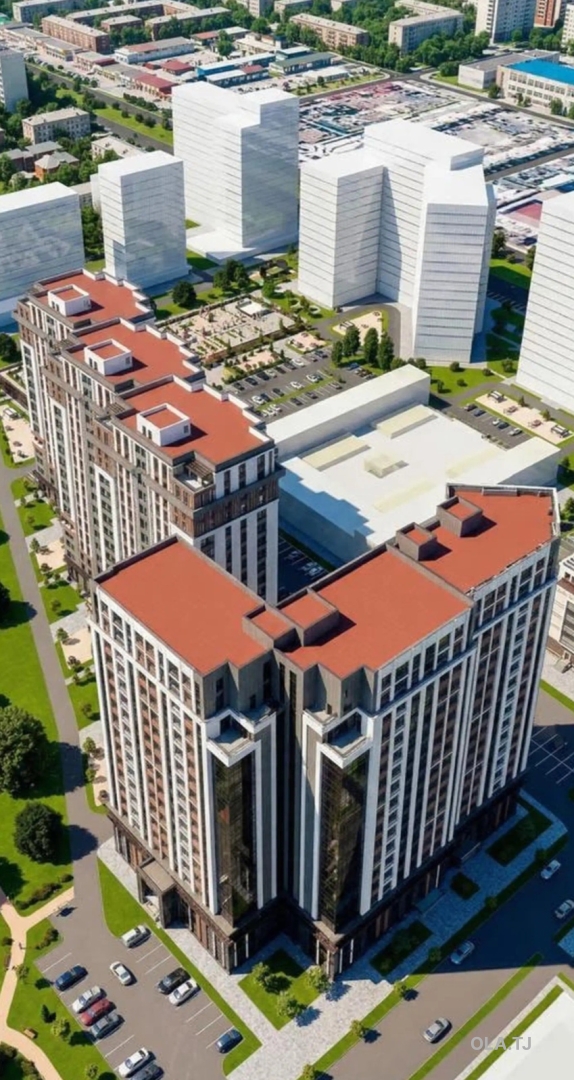1 комнатная квартира, 13 этаж, 53 м²