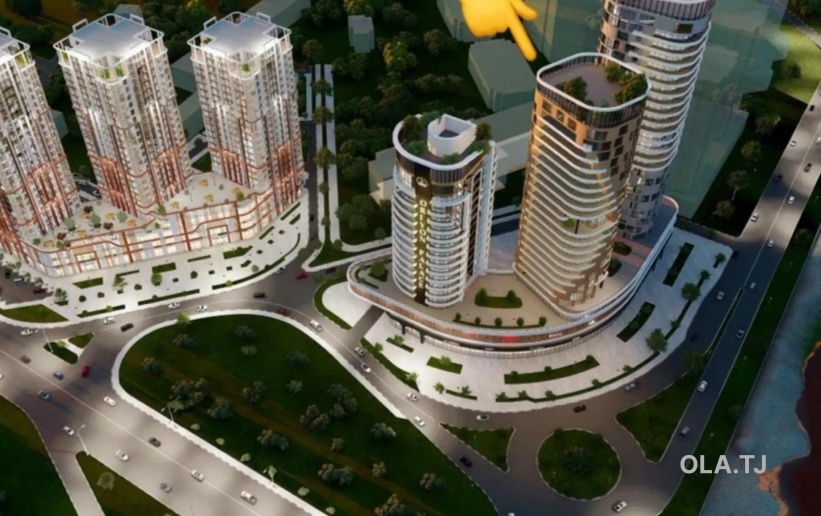 1 комнатная квартира, 16 этаж, 77 м²