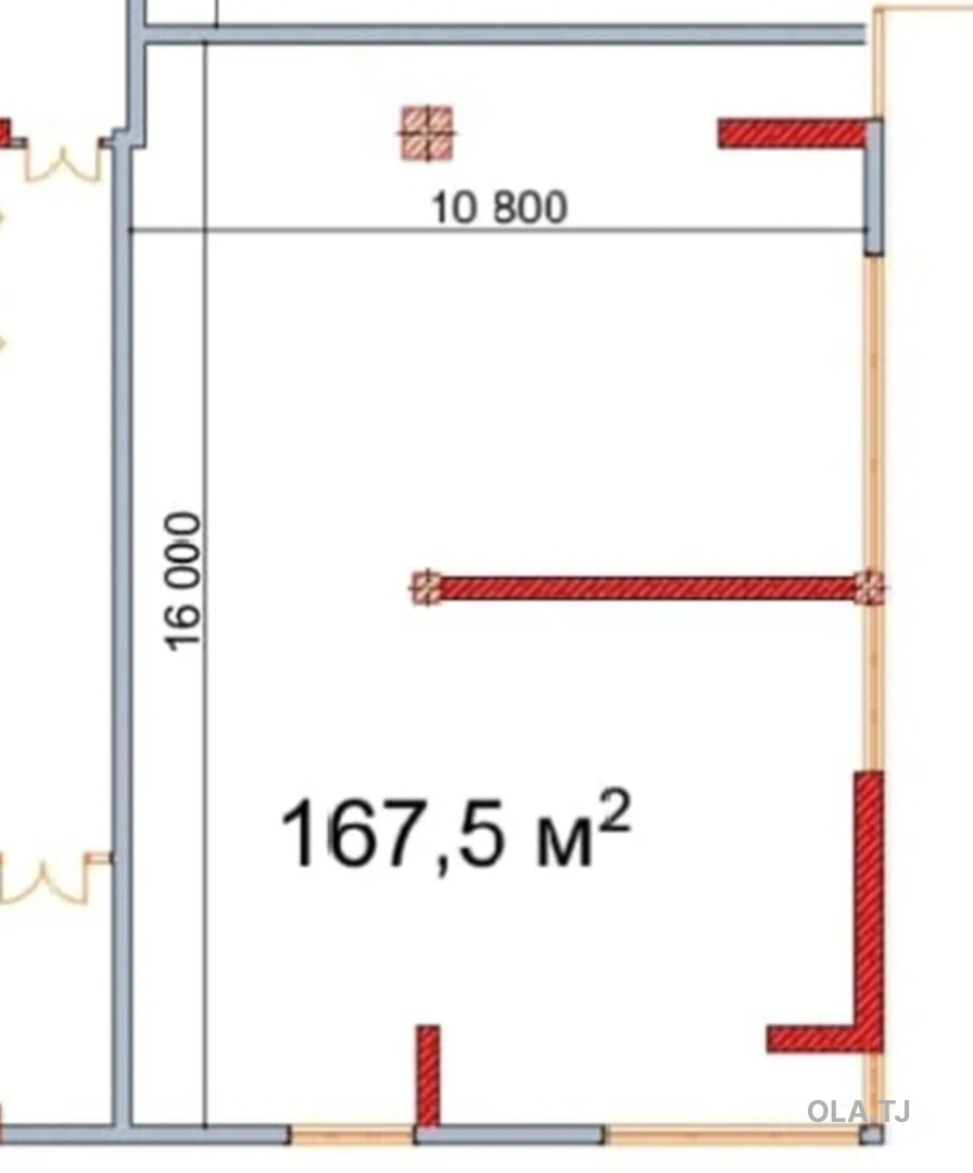 Помещение под свободное назначение, 168м², Зарнисор
