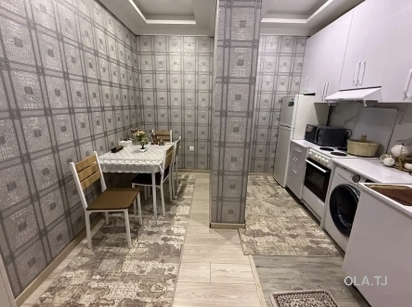 2 комнатная квартира, 2 этаж, 65 м²