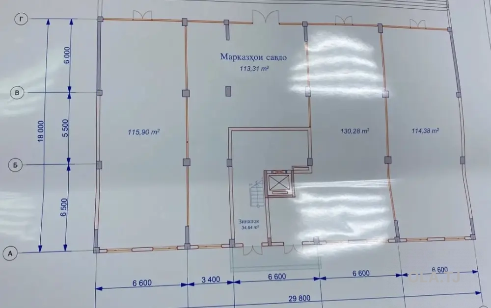 Помещение под свободное назначение