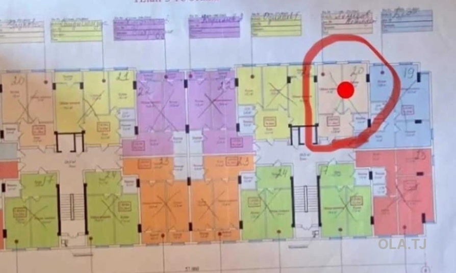 1 комнатная квартира, 2 этаж, 52 м²