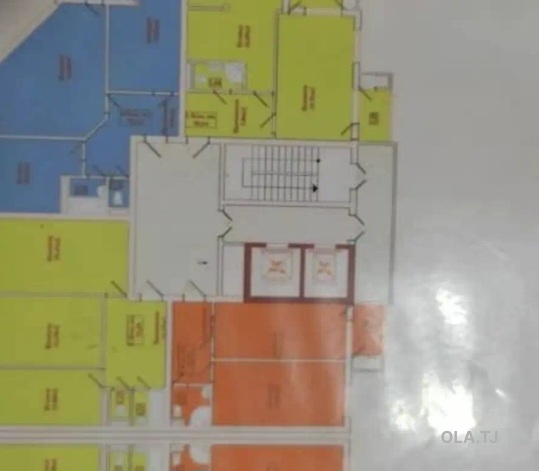 2 комнатная квартира, 6 этаж, 55 м²