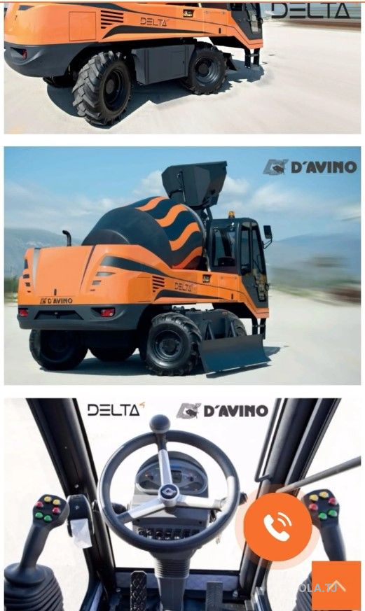 Автобетоносмесители Davino Delta 4 Италия