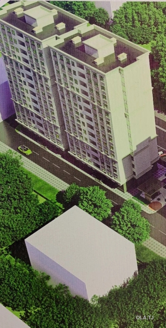 2 комнатная квартира, 3 этаж, 55 м²