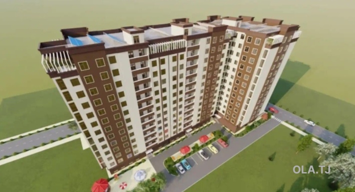 2 комнатная квартира, 8 этаж, 58 м²