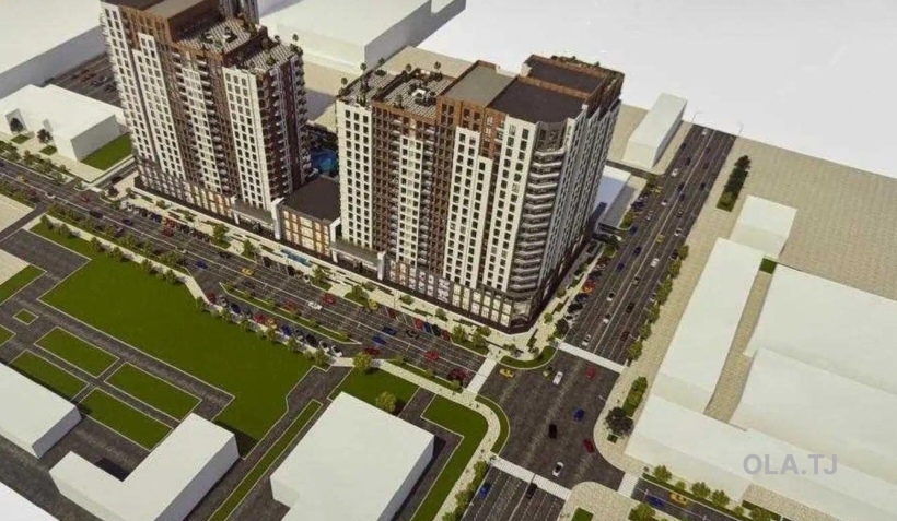 2 комнатная квартира, 10 этаж, 100 м²