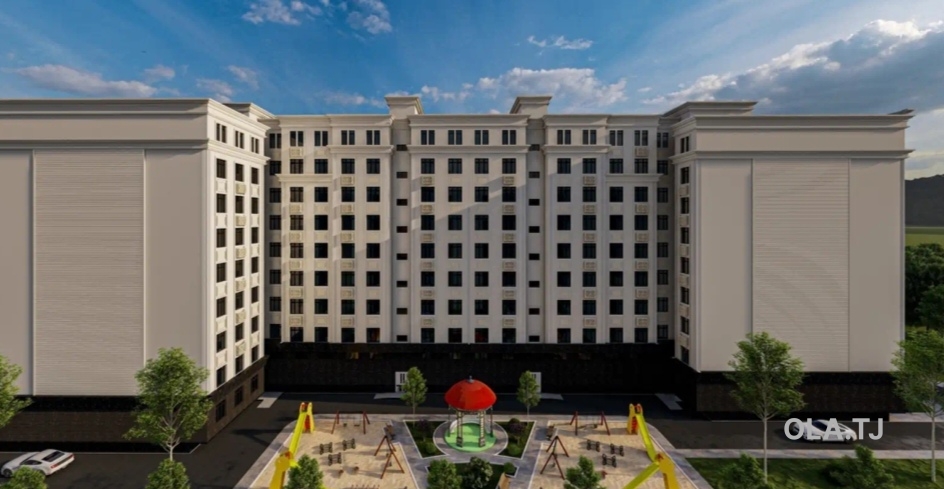 1 комнатная квартира, 9 этаж, 53 м²