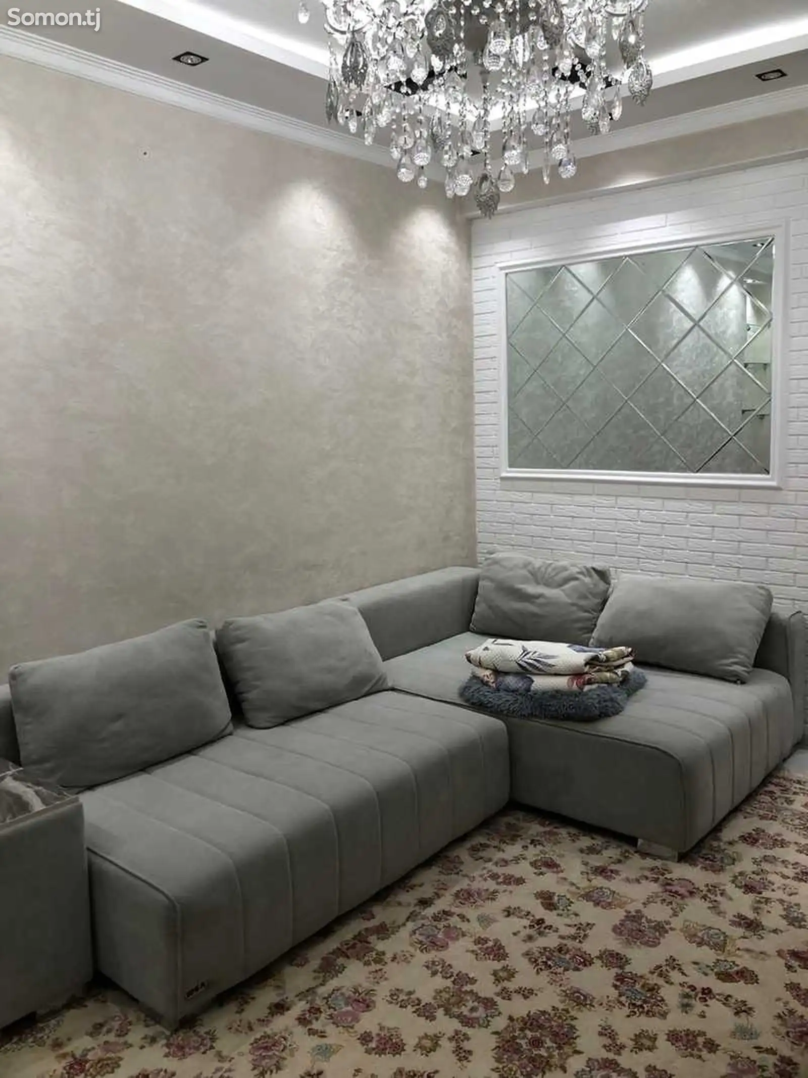 2 комнатная квартира, 8 этаж, 60 м²