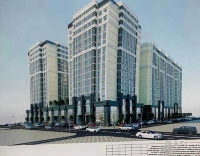 1 комнатная квартира, 11 этаж, 71 м²