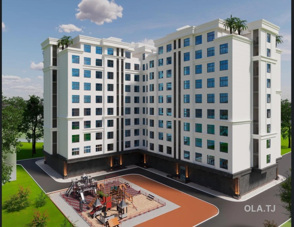 2 комнатная квартира, 9 этаж, 45 м²