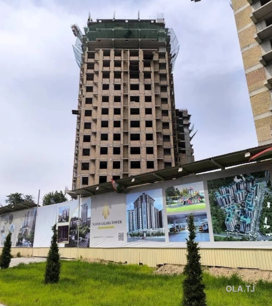 2 комнатная квартира, 15 этаж, 80 м²