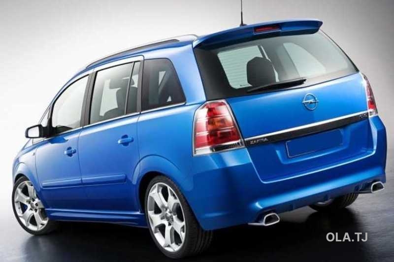 Боковое стекло на Opel Zafira B