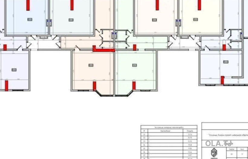 1 комнатная квартира, 9 этаж, 51 м²