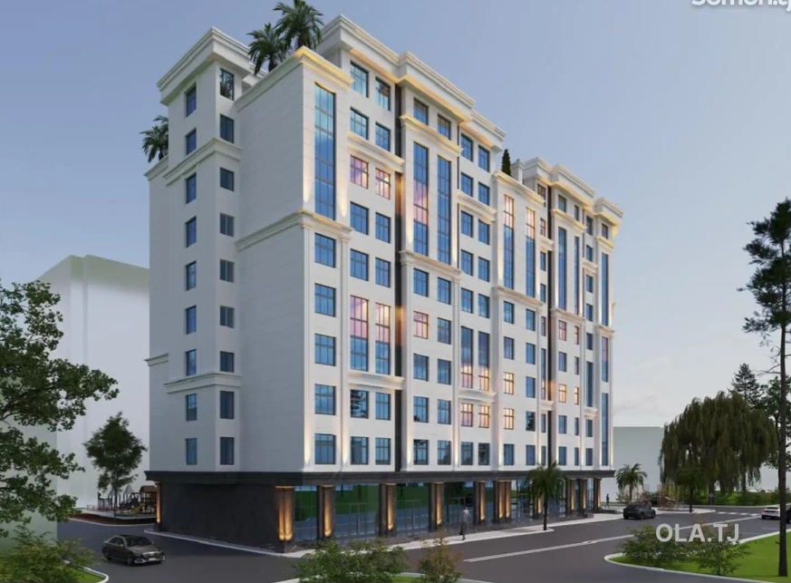 2 комнатная квартира, 7 этаж, 55 м²