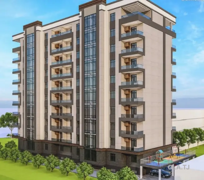 1 комнатная квартира, 10 этаж, 55 м²