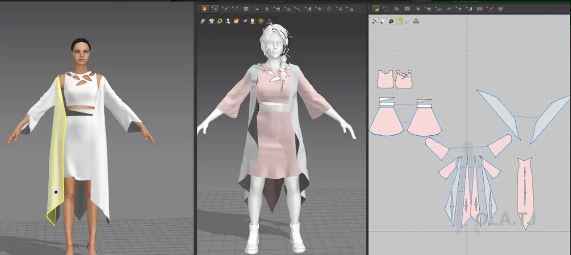 Marvelous Designer создание одежды