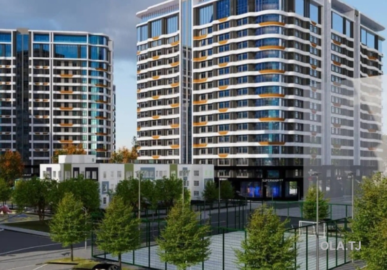 1 комнатная квартира, 14 этаж, 48 м²