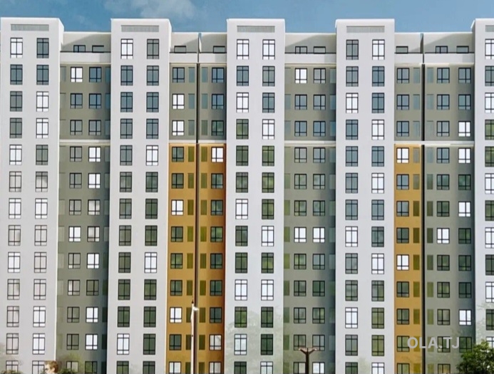 1 комнатная квартира, 6 этаж, 58 м²