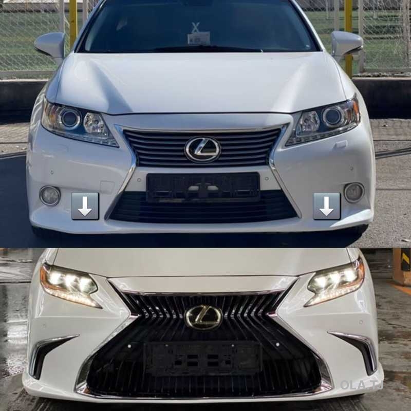 Обвес с фарами от Lexus ES 2014