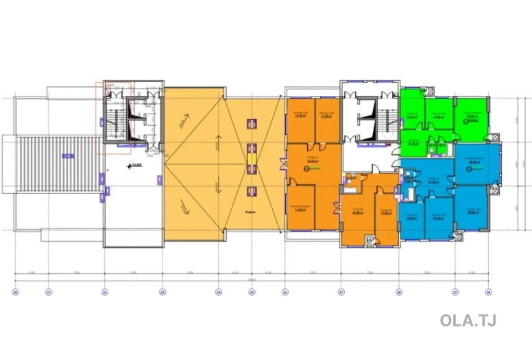 6 комнатная квартира, 16 этаж, 425 м²