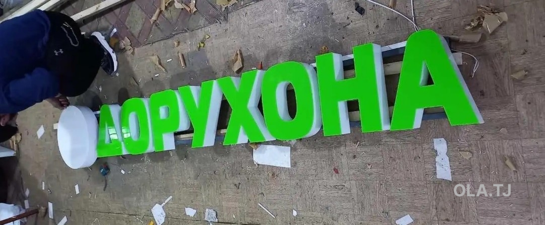 Крышные рекламные конструкции