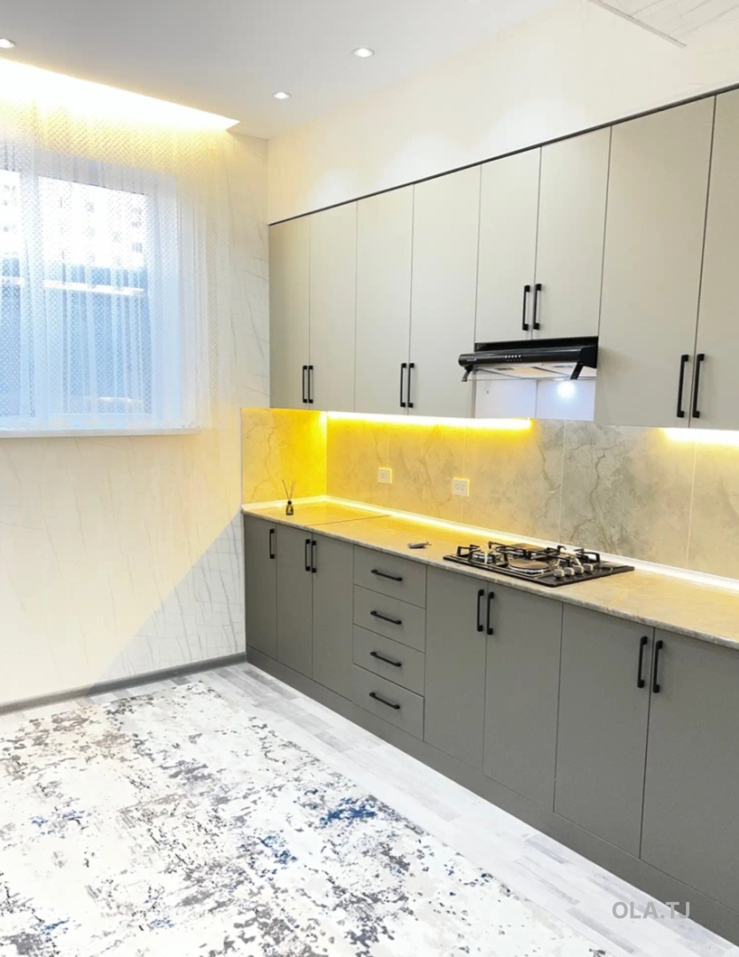 2 комнатная квартира, Цокольный этаж, 55 м²