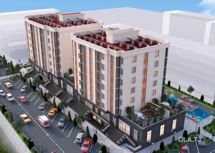 2 комнатная квартира, 7 этаж, 62 м²