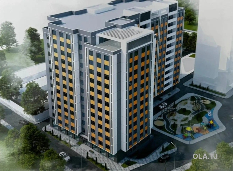 1 комнатная квартира, 2 этаж, 56 м²