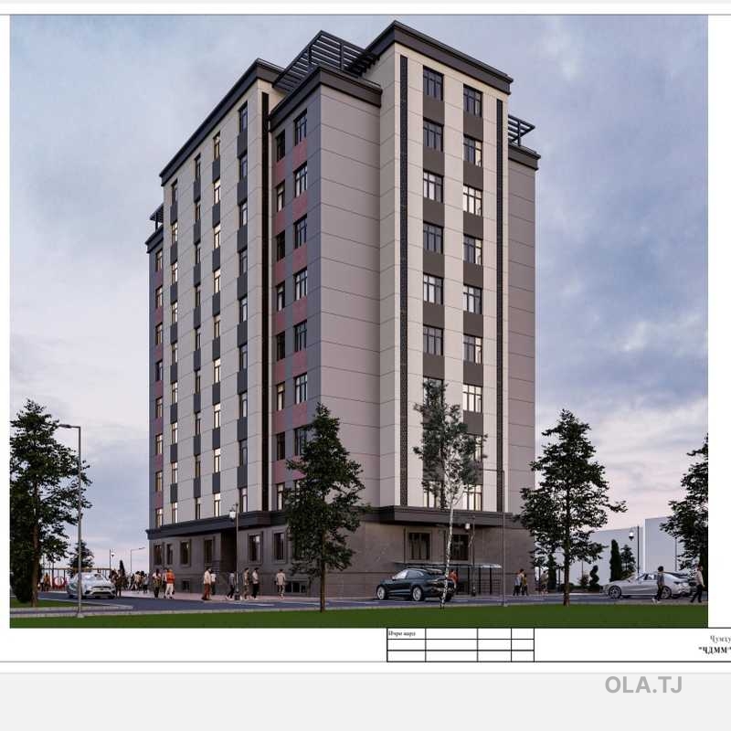 2 комнатная квартира, 6 этаж, 47 м²