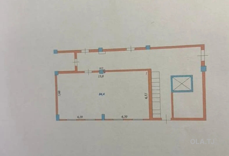 Помещение под свободное назначение, 85м², 33 мкр
