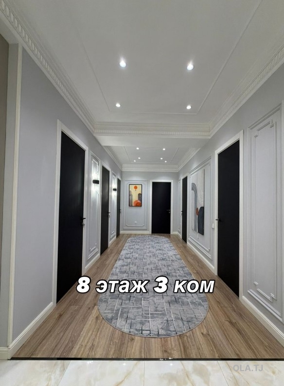 3 комнатная квартира, 8 этаж, 134 м²
