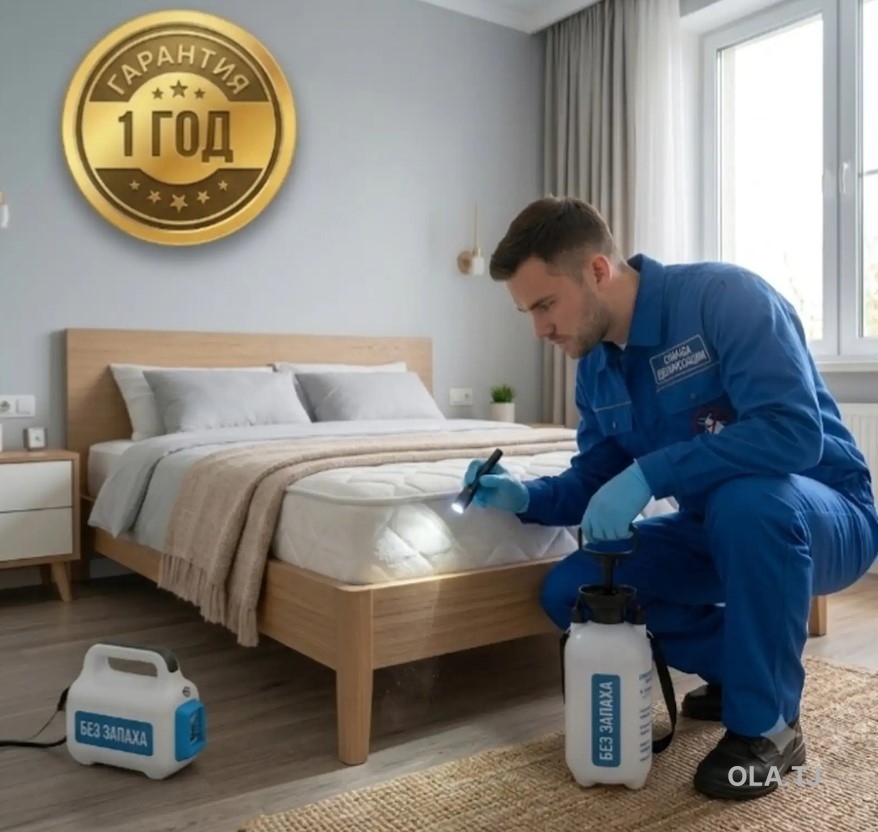 Уничтожение клопов/тараканов