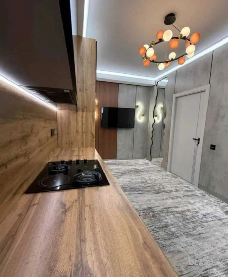1 комнатная квартира, Цокольный этаж, 41 м²