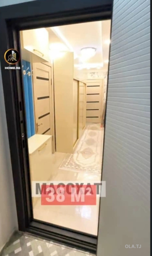 1 комнатная квартира, 5 этаж, 38 м²