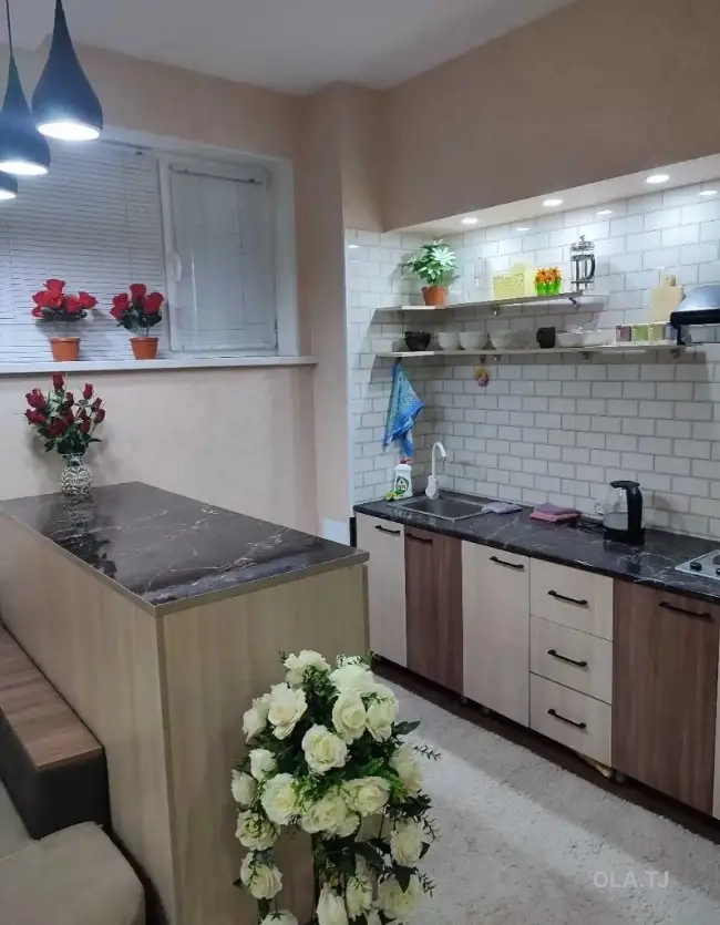 2 комнатная квартира, Цокольный этаж, 54 м²