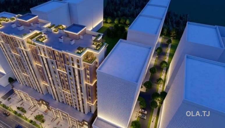 1 комнатная квартира, 12 этаж, 52 м²