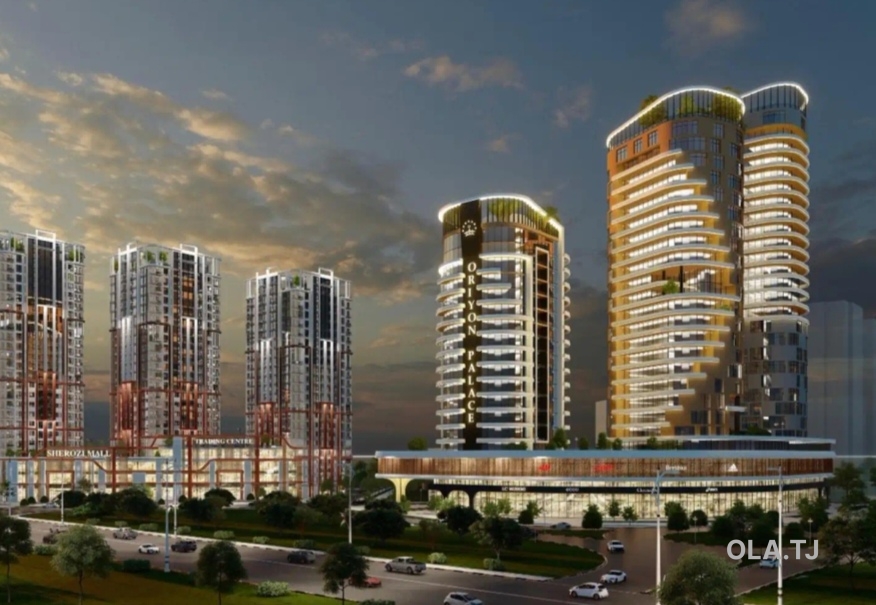 1 комнатная квартира, 9 этаж, 52 м²