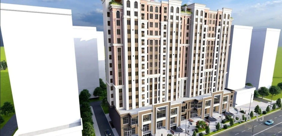 1 комнатная квартира, 11 этаж, 44 м²