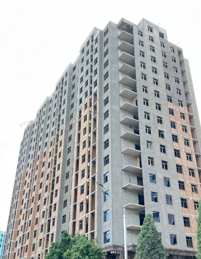 1 комнатная квартира, 17 этаж, 72 м²