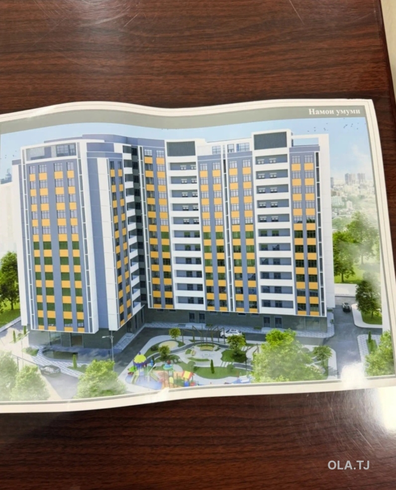 2 комнатная квартира, 11 этаж, 60 м²