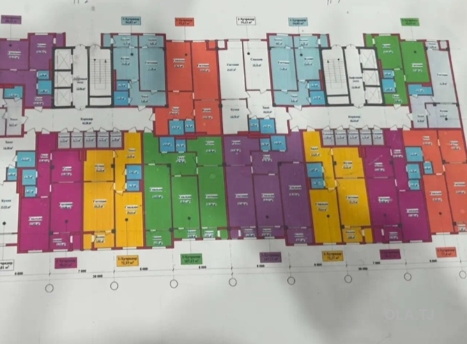 2 комнатная квартира, 2 этаж, 63 м²