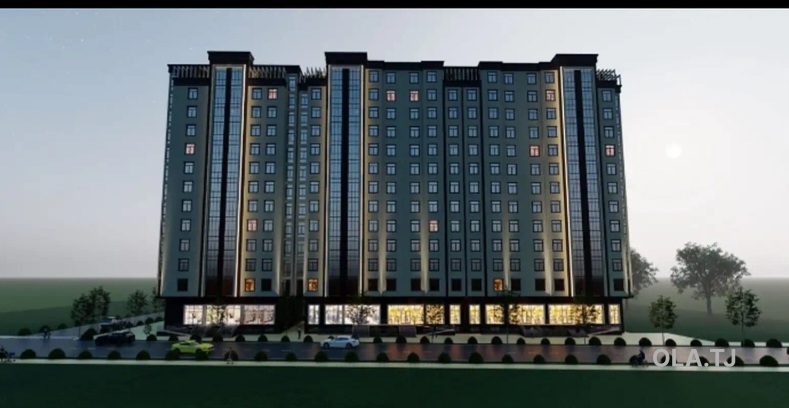 2 комнатная квартира, 12 этаж, 49 м²