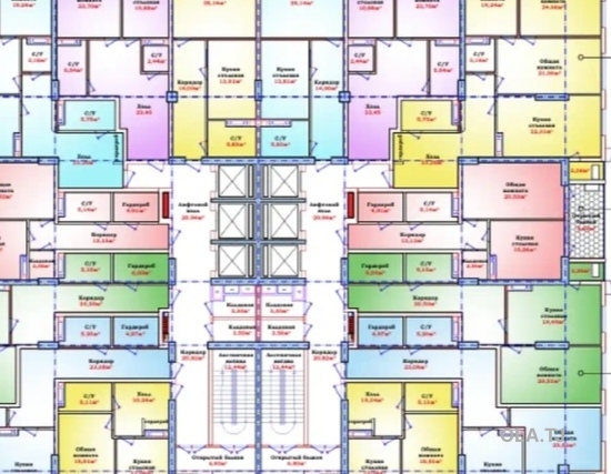 3 комнатная квартира, 10 этаж, 125 м²