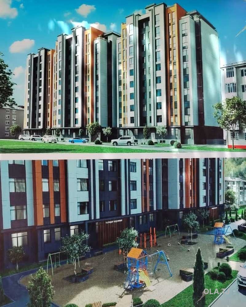 1 комнатная квартира, 8 этаж, 48 м²