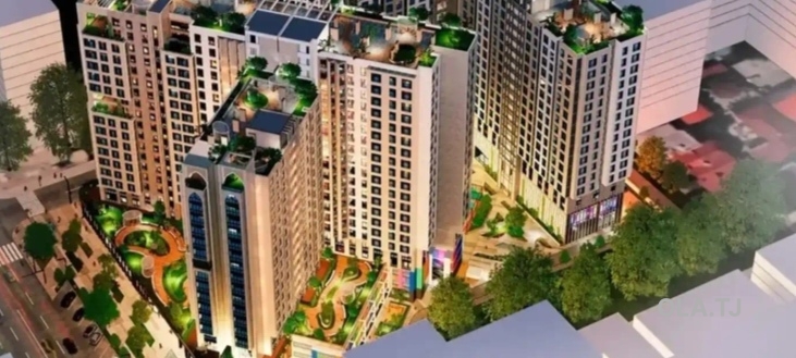4 комнатная квартира, 13, 124 м²